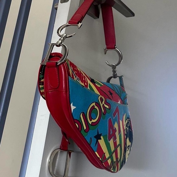 Vintage John Galliano Christian Dior 2003 Mania Saddle Bag - Picture 6 of 8